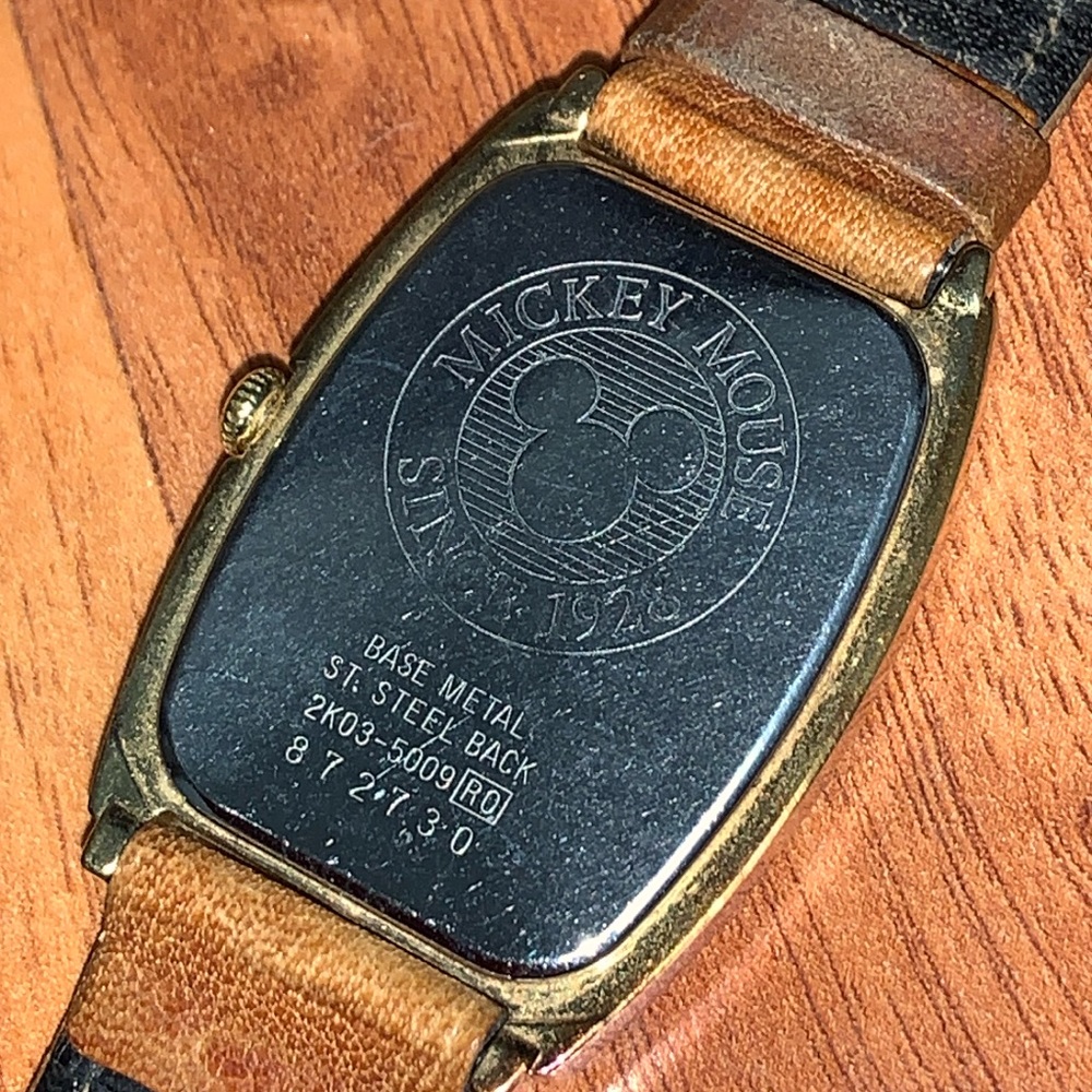 Vintage Rectangular Seiko Mickey Mouse Watch | Ra… - image 6